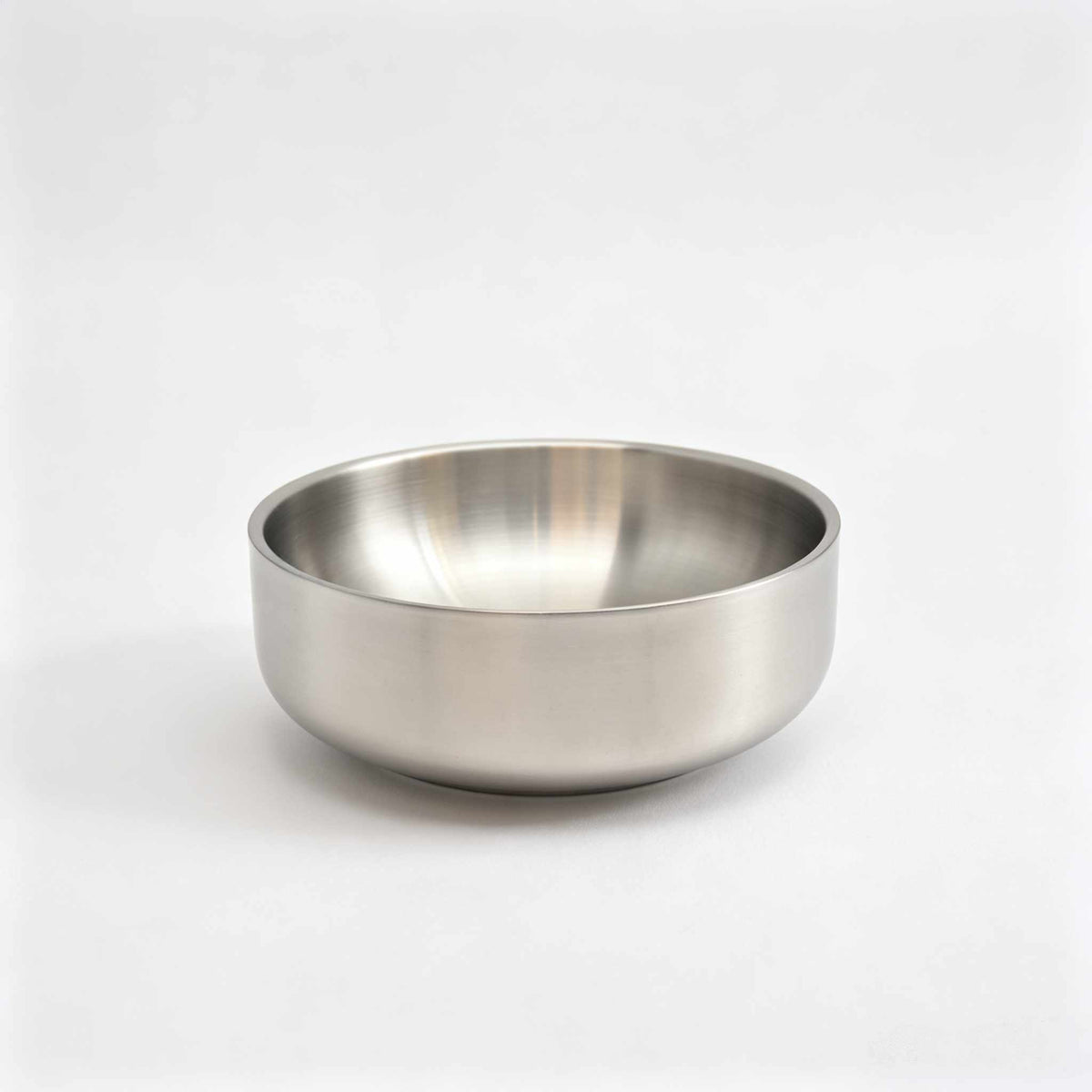 Allure Brushed Stainless Steel Bowl
