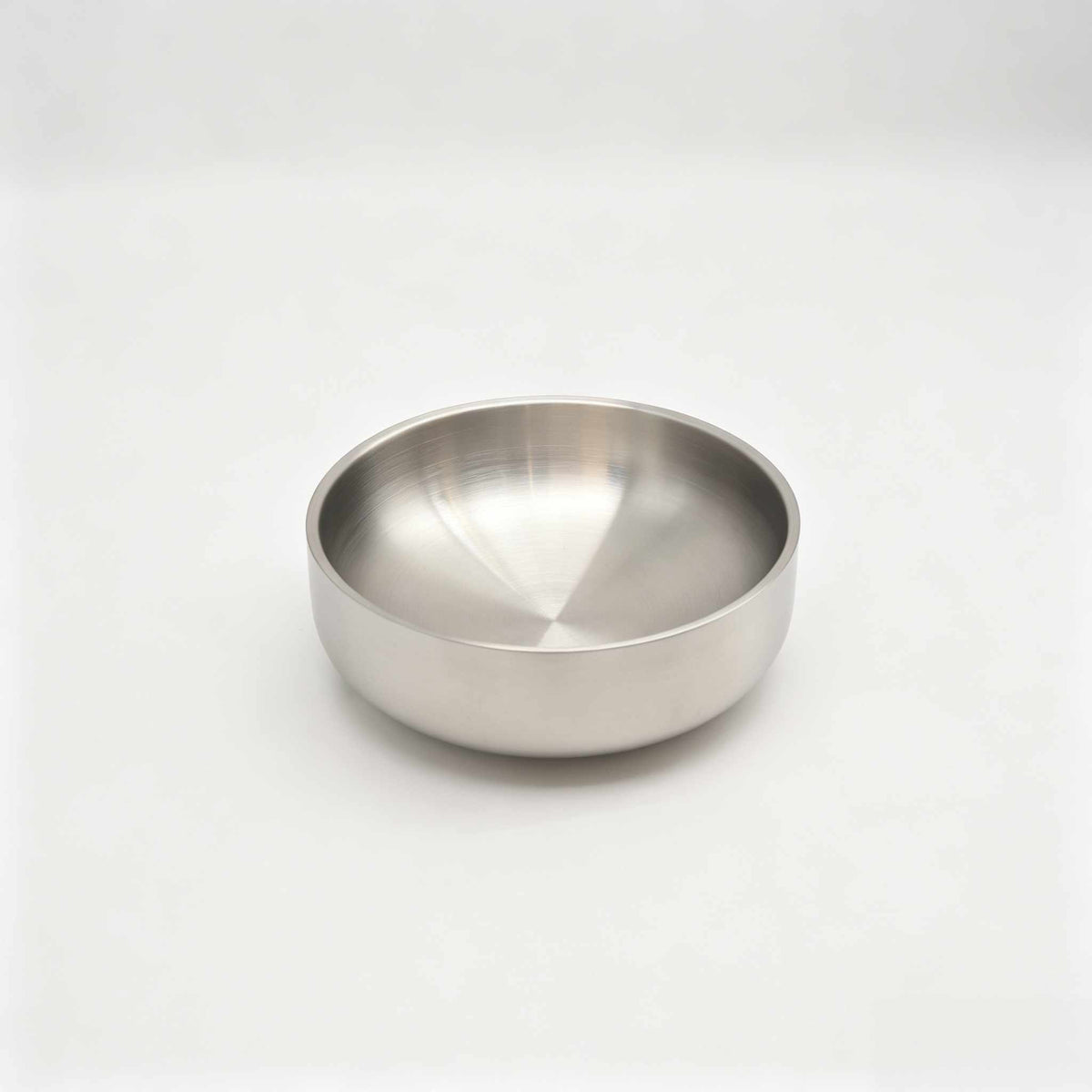 Allure Brushed Stainless Steel Bowl