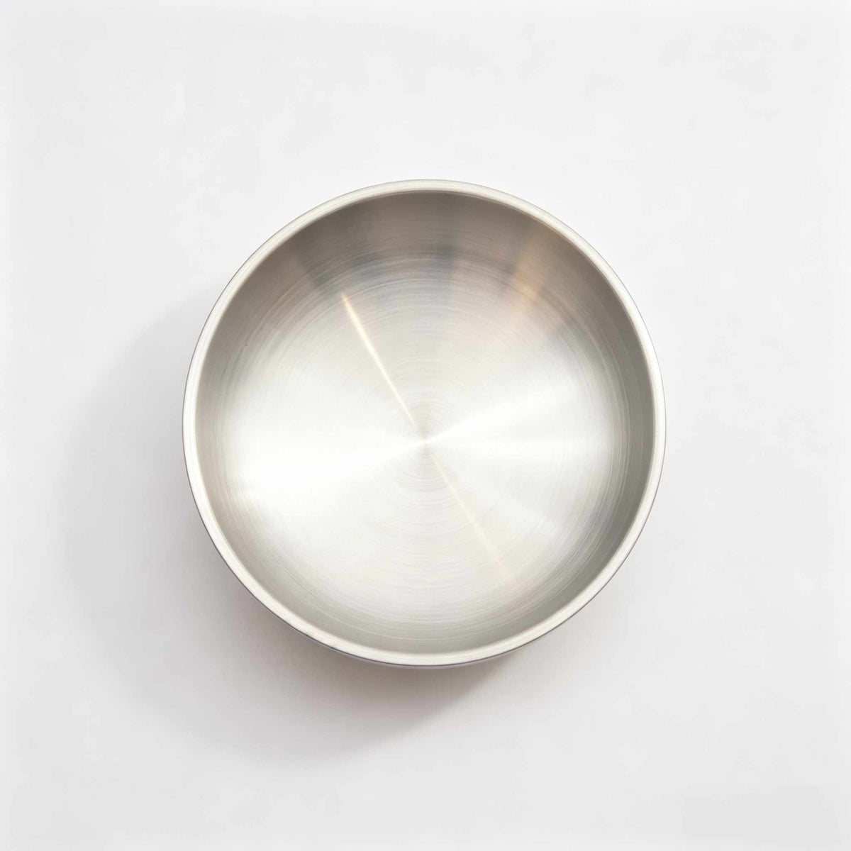 Allure Brushed Stainless Steel Bowl