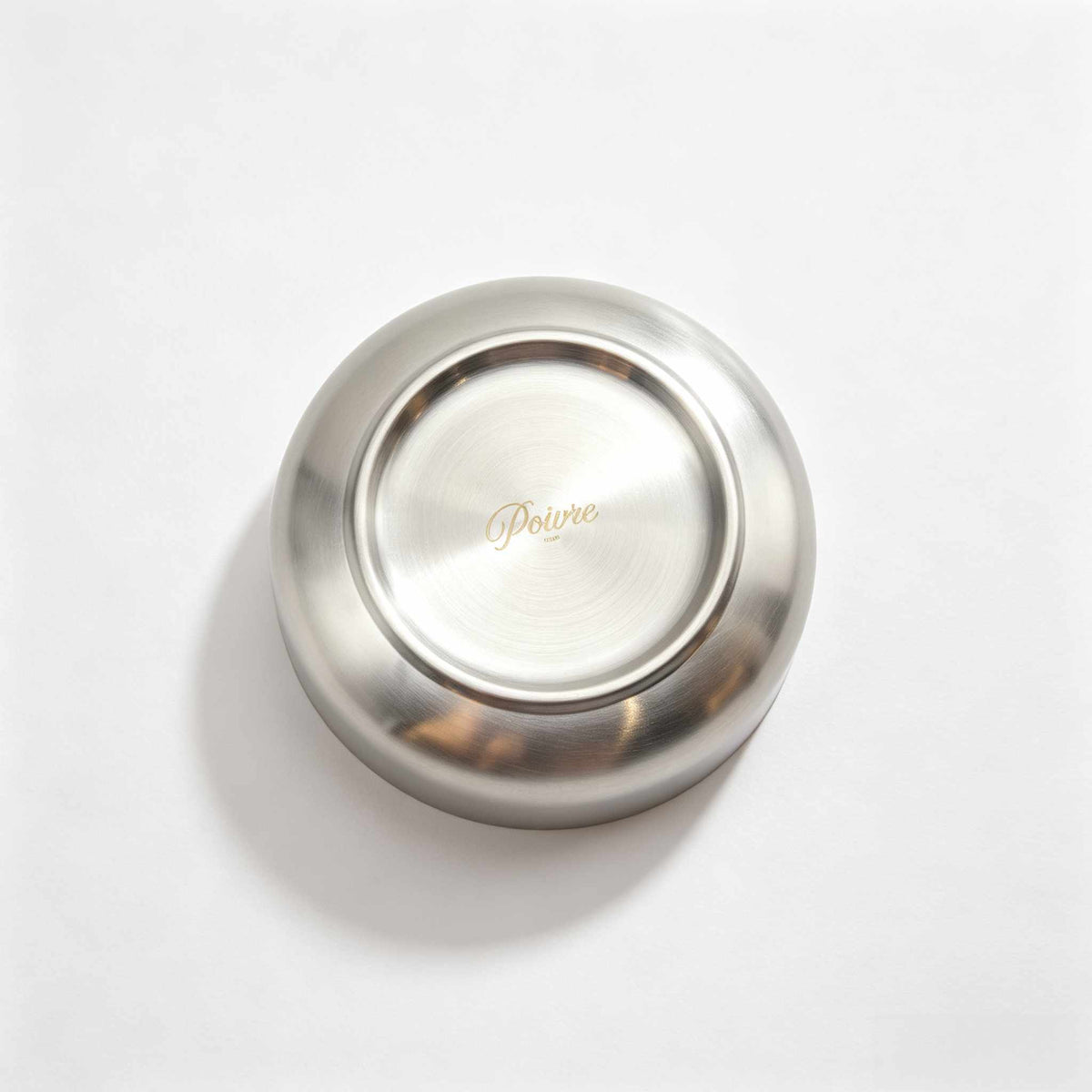 Allure Brushed Stainless Steel Bowl