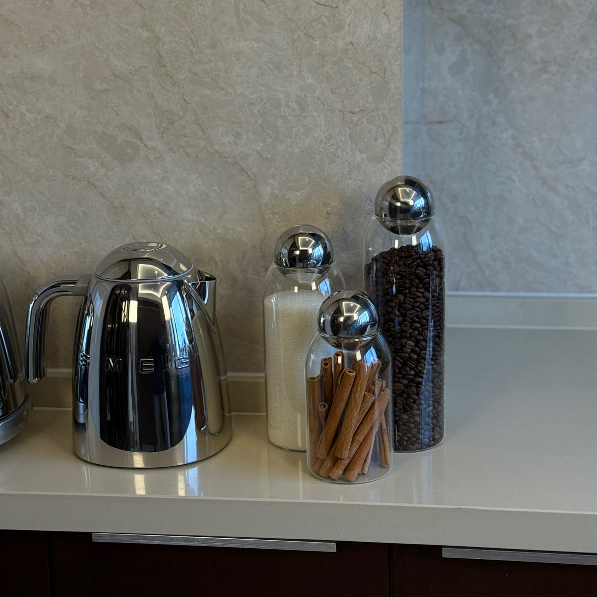 Perle d'Acier Storage Jar Set
